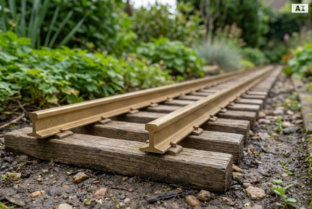 Messing gleise gartenbahn spur g reinigen anleitung – Detailansicht