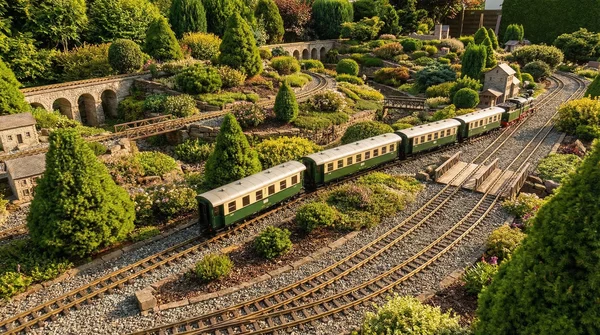 Welcher Radius für Gartenbahn Gleise bei langen Personenwagen?