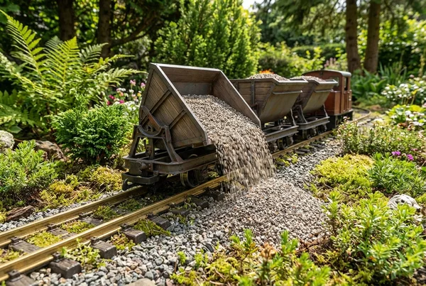 Einstieg in die Feldbahn Romantik mit Kipploren Spur G – Detailansicht