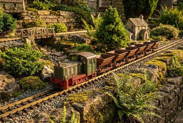 Einstieg in die Feldbahn Romantik mit Kipploren Spur G in der Praxis