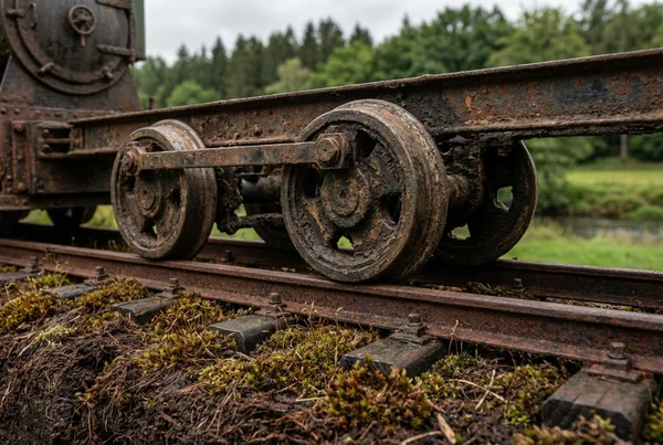 Torfabbau auf der gartenbahn realistisch nachbauen – Detailansicht