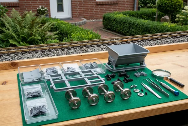Feldbahnwagen – Detailansicht