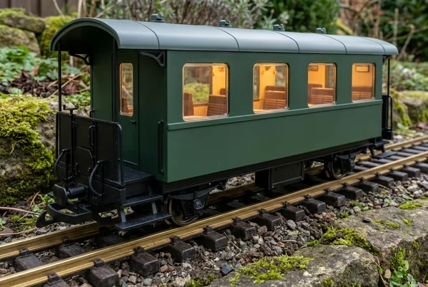 Welche Glühbirne passt in LGB Waggons E5.5 Sockel – Detailansicht