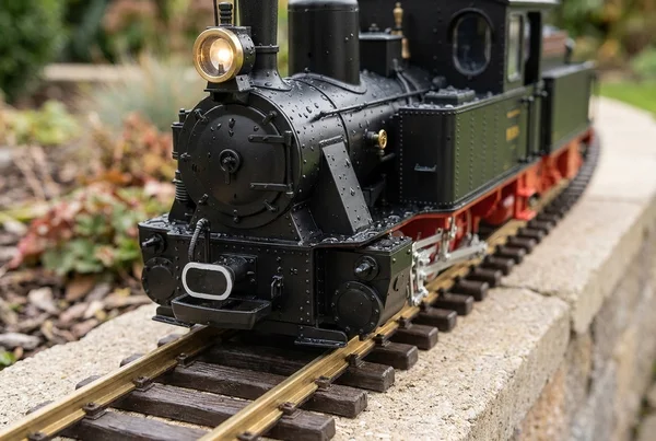 Wie kann man Gartenbahn Lokbeleuchtung wetterfest abdichten – Detailansicht