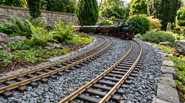Vorteile von vernickelten Gleisen gegenüber Messing-Gleisen für die Gartenbahn