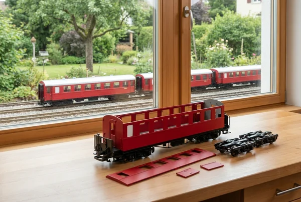 Unterschied LGB 7 Fenster Personenwagen zu anderen Herstellern in der Praxis