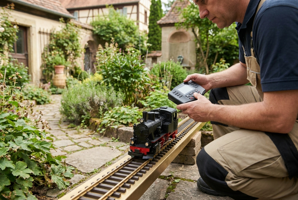 Wie man weichendecoder in gartenbahn gleisplan integriert in der Praxis