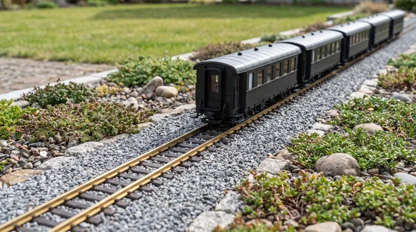 Gartenbahn Gleise im Außenbereich richtig verlegen und befestigen