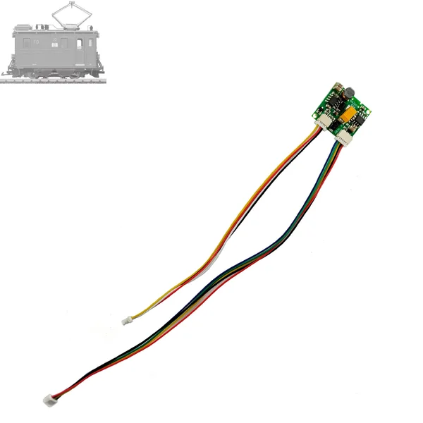 Zahnradlok Hge 2/2 2x46x SX6 Soundmodul