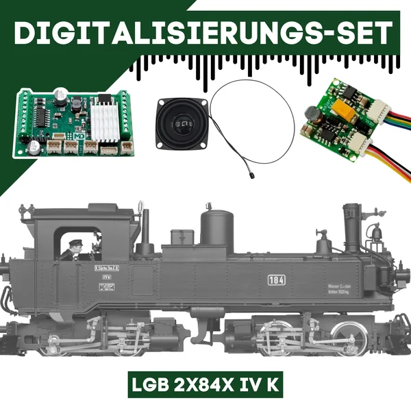 Digitalisierungsset für LGB 2x84x IV K ML-Train 81609105