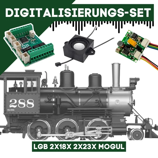 Digitalisierungsset für LGB 2x18x 2x23x Mogul ML-Train 81609108