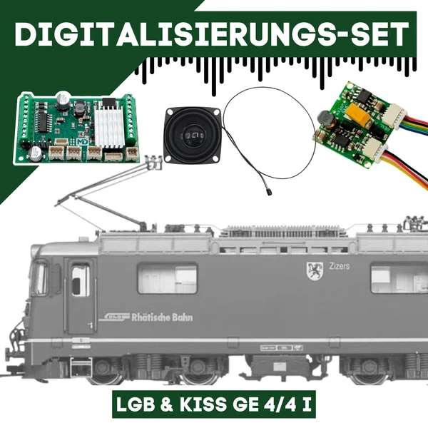 Digitalisierungsset für LGB & KISS Ge 4/4 I ML-Train 81609370