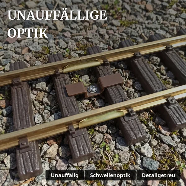Gleisklammer braun Spur G – 10 Stück Gleisfixierung für Gartenbahn ML-Train 81010050_auswahl4