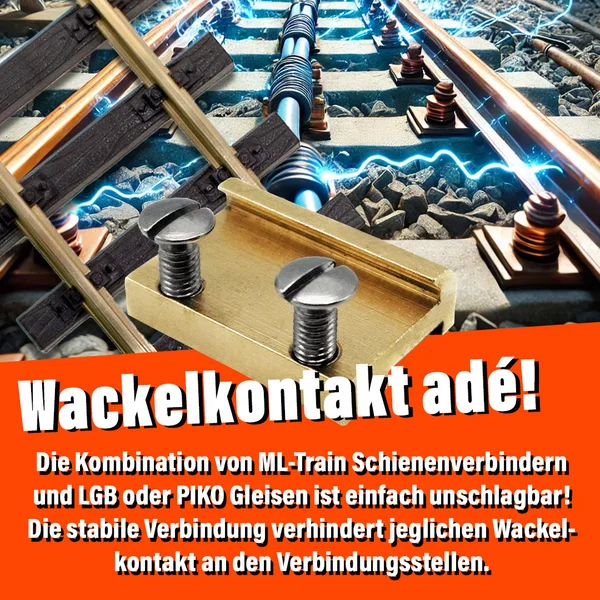 50 Stück Schienenverbinder Messing 19 mm mit Edelstahlschrauben ML-Train 8188150_auswahl3