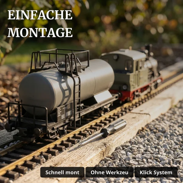 ML-Train Tankbühne 3-tlg. für LGB Kesselwagen Spur G – 2+1 Gratis Set_auswahl10