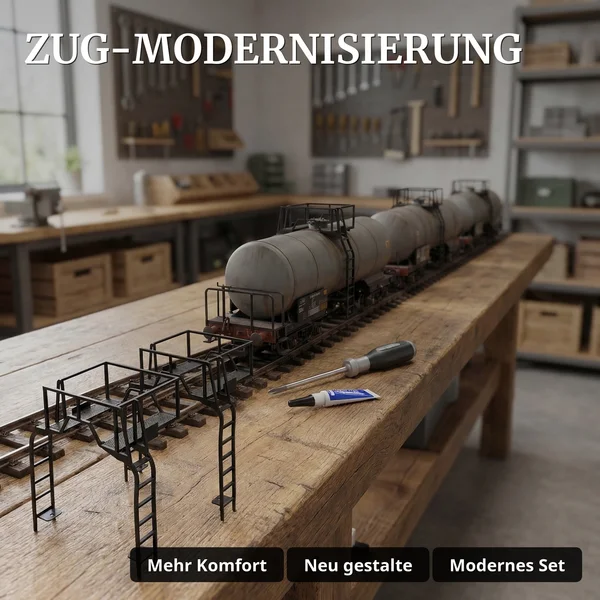 ML-Train Tankbühne 3-tlg. für LGB Kesselwagen Spur G – 2+1 Gratis Set_auswahl8