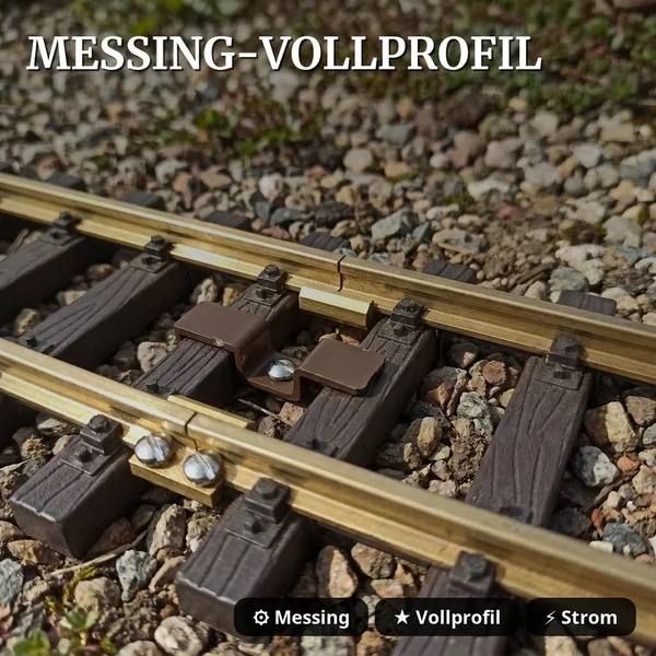 Großes Gleisoval-Set Messing R3 120 cm – 510 x 240 cm Spur G mit Zubehör ML-Train 8200288_auswahl2