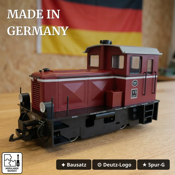 Diesellok DEV V3 als Bausatz Spur G – analog, DCC-vorbereitet – ML-Train 82021000_auswahl2