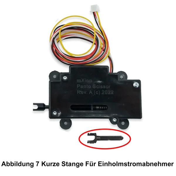 2x Pantograf für Einholm- und Scherenstromabnehmer mit Motorsteuerung ML-Train 82505150_auswahl11