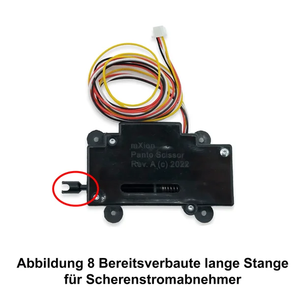 2x Pantograf für Einholm- und Scherenstromabnehmer mit Motorsteuerung ML-Train 82505150_auswahl12