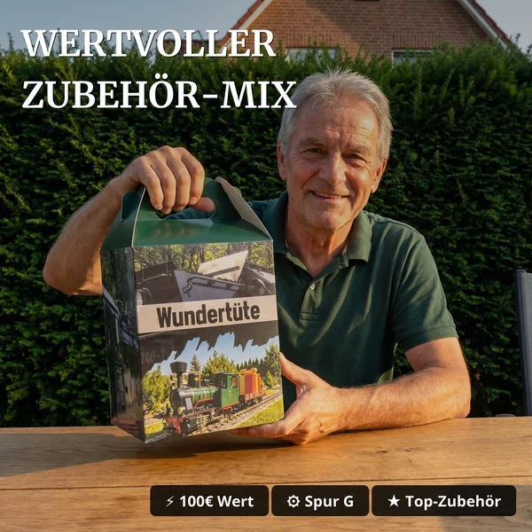 Wundertüte mit Basic Spur-G Zubehör - Überraschungs Gartenbahn-Geschenk Box ML-Train 8300001_auswahl6