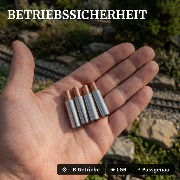 Schleifschuh mit Schleiferkohle – Wartungs-Set für LGB B-Getriebe | ML-Train 83201244_auswahl2
