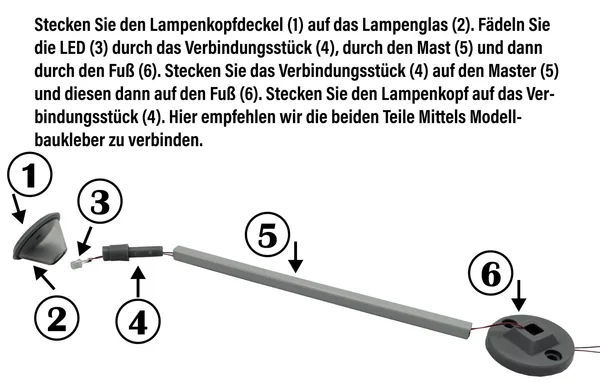 Bahnsteiglampe Schweiz Bergün für LGB-Anlagen Spur-G ML-Train 83802070_auswahl4