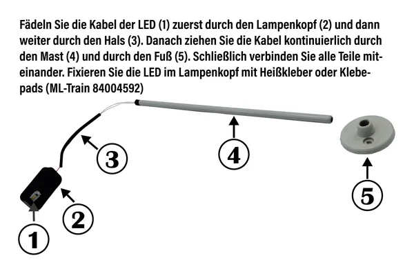 BG2-Industrielampe 1-armig für LGB-Anlagen Spur-G ML-Train 83802120_auswahl4