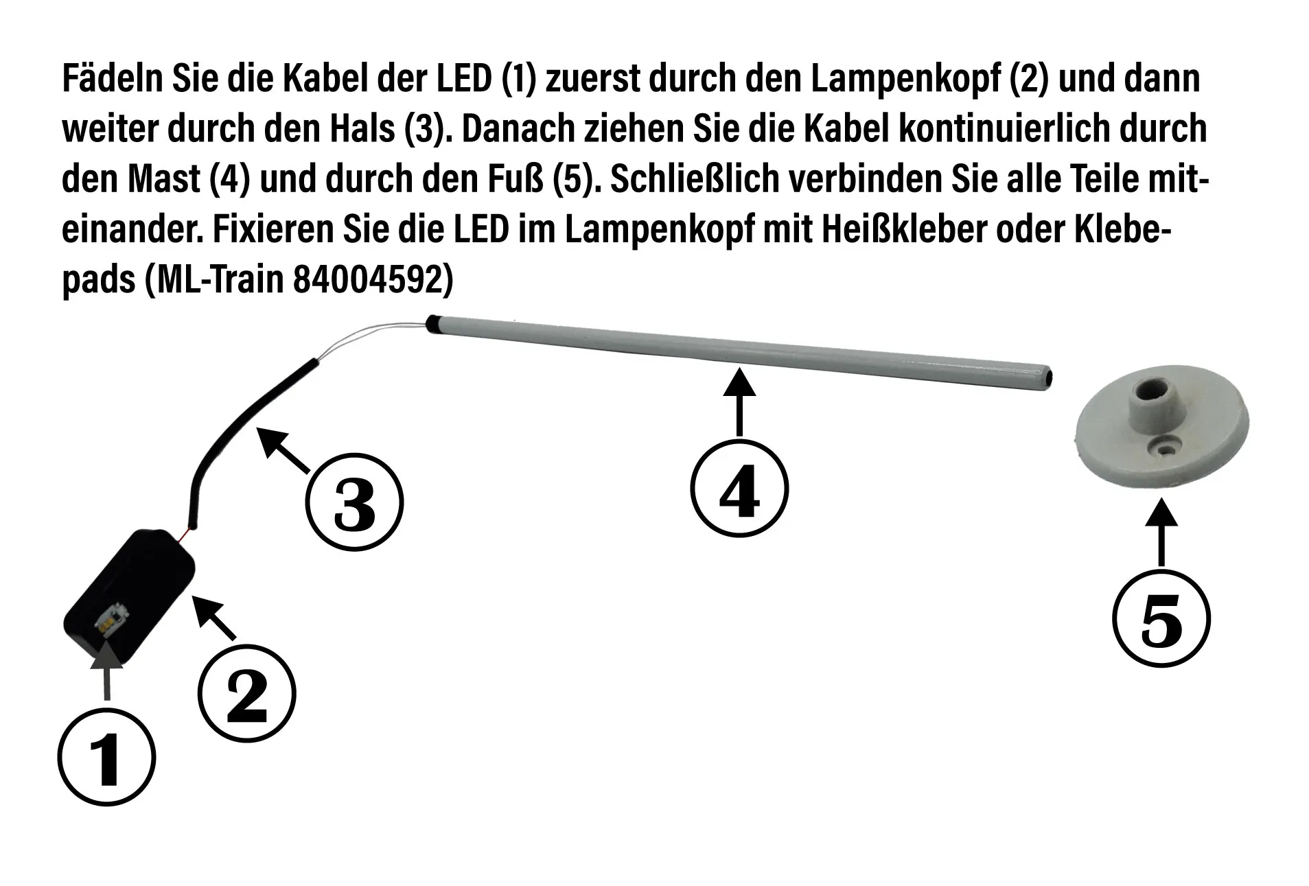 3x BG2-Industrielampe 1-armig für LGB-Anlagen Spur-G ML-Train 83802266_auswahl4