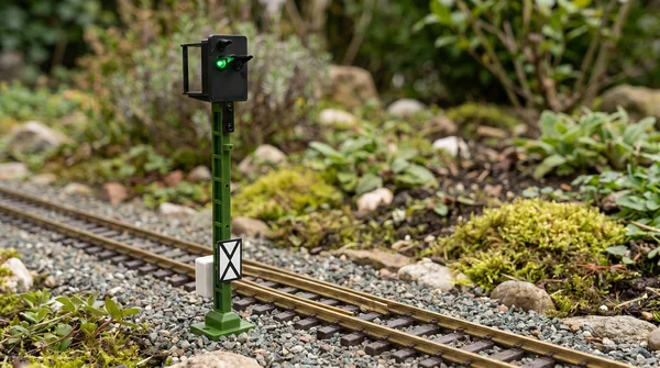 Lichtsignal Typ KS Vorsignal für Spur G analog / digital mit Decoder ML-Train 83804637_auswahl3