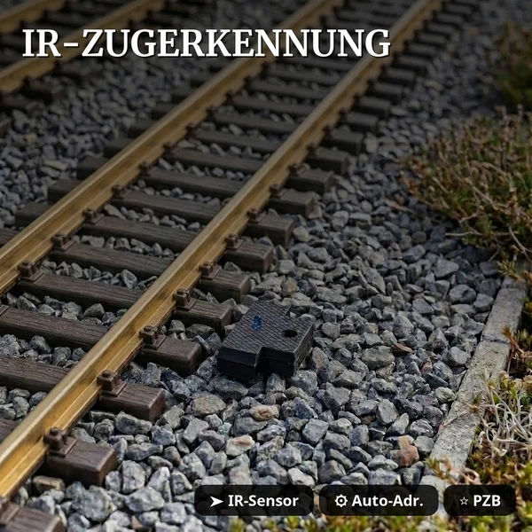 Lichtsignal Typ HV Vorsignal für Spur G analog / digital mit Decoder ML-Train 83804638_auswahl4