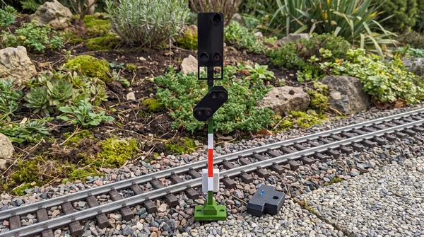 Lichtsignal Typ HV Einfahrtssignal mit Vorsignal für Spur G analog / digital mit Decoder ML-Train 83804642_auswahl1