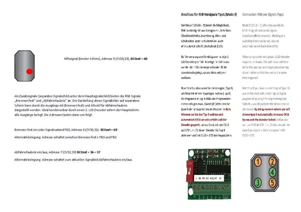 Lichtsignaldecoder 6 Kanäle mit 300 Signalbilder und Zugbeeinflussung Spur-G ML-Train 84004602_auswahl12