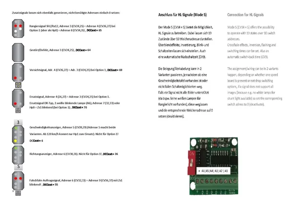 Lichtsignaldecoder 6 Kanäle mit 300 Signalbilder und Zugbeeinflussung Spur-G ML-Train 84004602_auswahl5