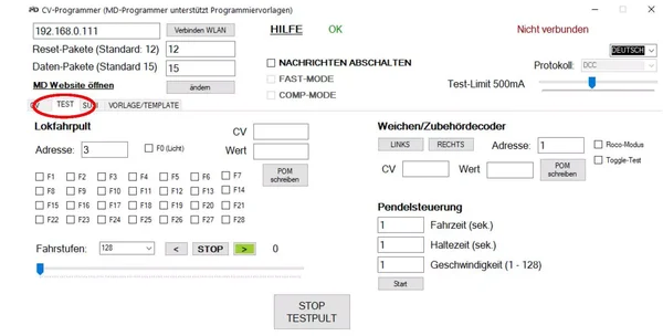 Funk-Digitalzentrale 30Z mit Display ML-Train 84006001_auswahl8