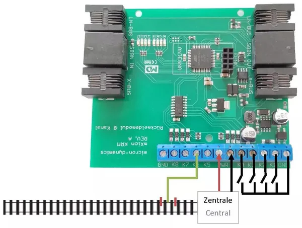 8-Kanal Rückmeldemodul mit Funksender 2,4 GHz ML-Train 84007050_auswahl2