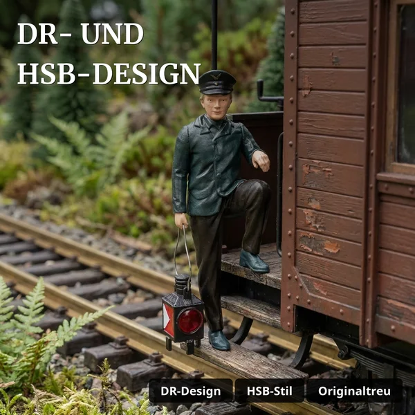 ML-Train Rangierer Markus DR/HSB Spur G – Figur mit beweglichen Armen_auswahl3