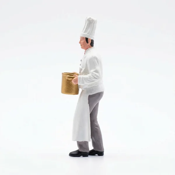 ML-Train Chefkoch Massimo Spur G – Figur mit Kochtopf, Handbemalt, Wetterfest_auswahl1
