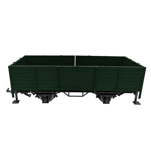 Hochbordwagen grün inkl. Türen mit Magnetverschluss und Edelstahlradsätzen als Spur G Bausatz ML-Train 88900070_auswahl2