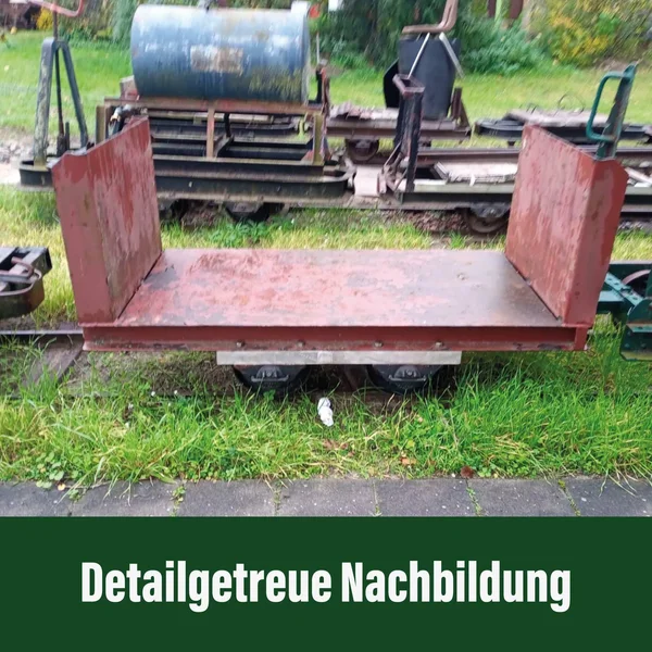 3er Set Lore mit Seitenwänden Feldbahnwagen Spur-G als Bausatz ML-Train 88919220_auswahl1