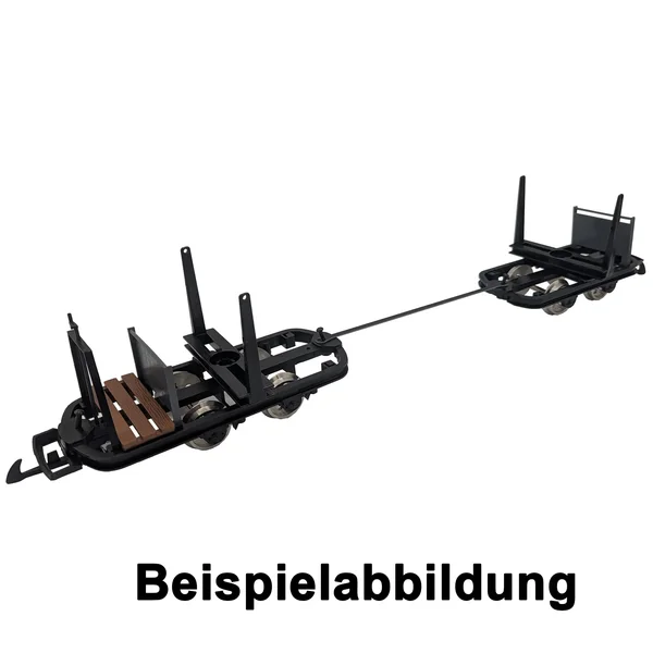 Drehschemel-Lore ungebremst Feldbahnwagen Spur-G als Bausatz ML-Train 88919260_auswahl4