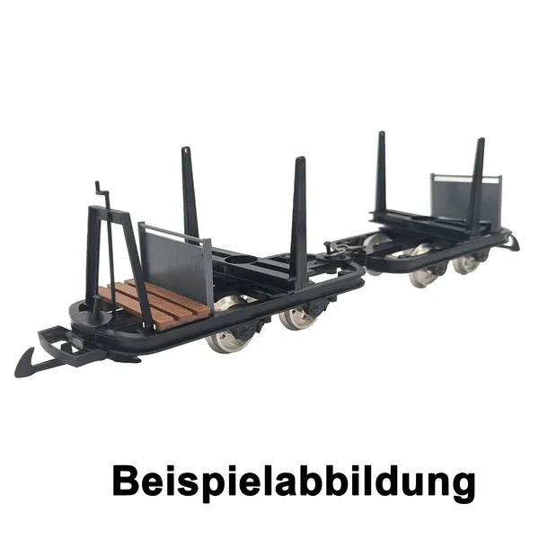 Drehschemel-Lore ungebremst Feldbahnwagen Spur-G als Bausatz ML-Train 88919260_auswahl5