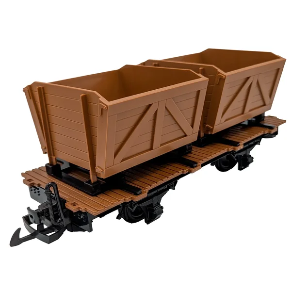 Träger-Flachwagen mit Doppel-Torflore als Bausatz Spur G ML-Train 88919386_auswahl6