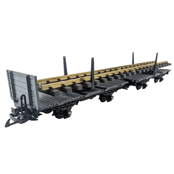 Drehschemelwagen Set schwarz/grau Bausatz ML-Train 88919630_auswahl6