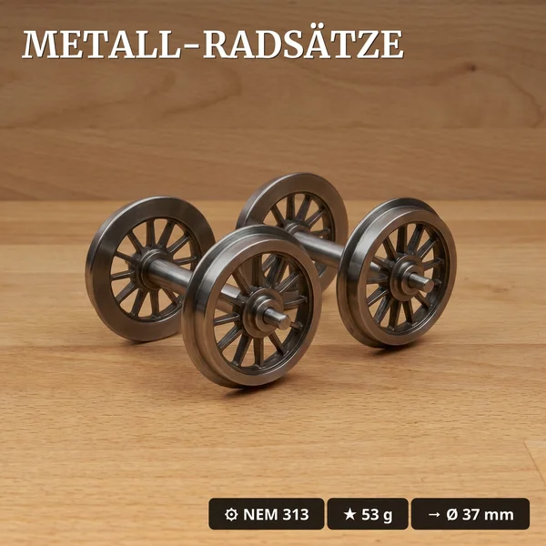 Flachwagen Bausatz schwarz Spur G 27 Teile mit Metall-Speichenradsätzen 31 mm ML-Train 88923510_auswahl2