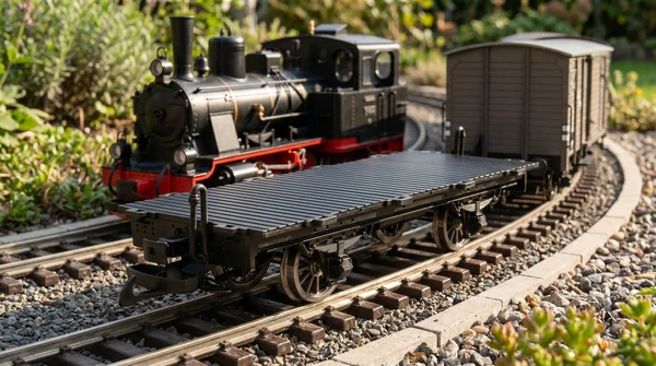 Flachwagen Bausatz schwarz Spur G 27 Teile mit Metall-Speichenradsätzen 31 mm ML-Train 88923510_auswahl5