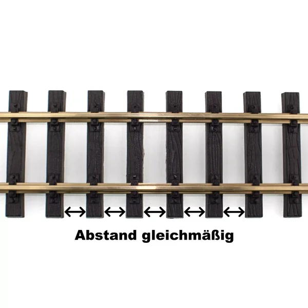 6x Gleis gerade 150 cm mit Schraub-Verbinder ML-Train 8911502_auswahl2