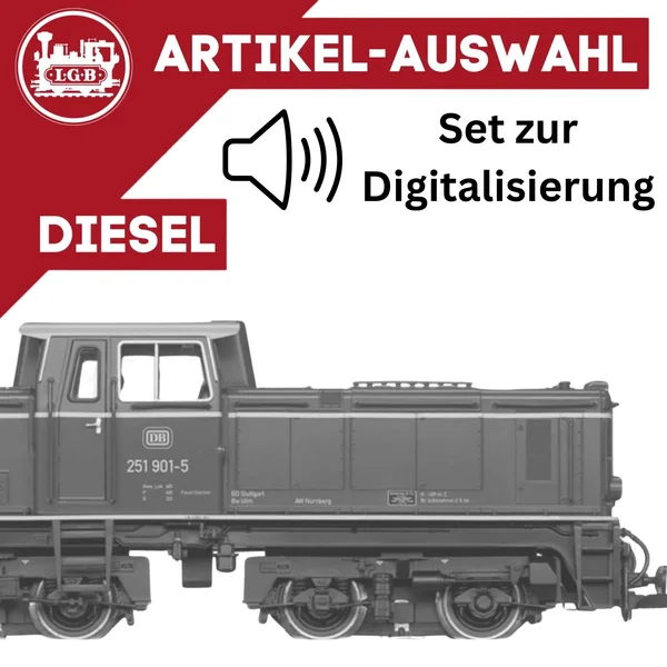 LGB Dieselloks - Digitalisierungssets