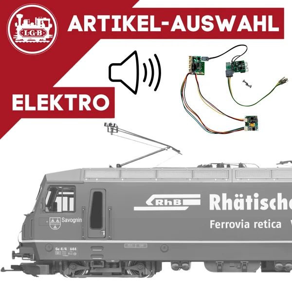 LGB Elektroloks - Analoge Sound-Sets