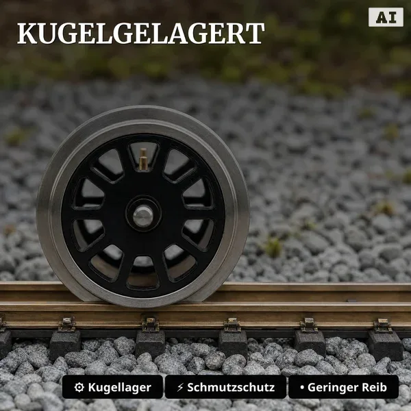Speichenradsatz kugelgelagert stromführend aus Edelstahl_auswahl6
